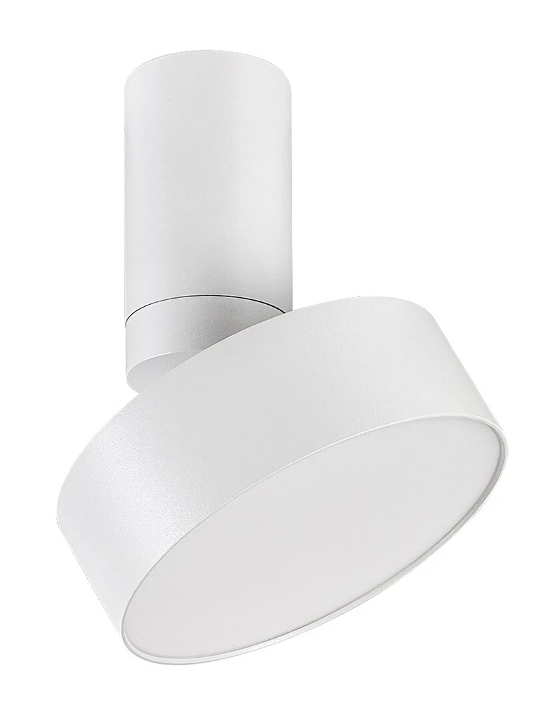 Ovidia – LED плафон за вграждане/монтаж в бяло, Ø140мм, 16W, 3000K