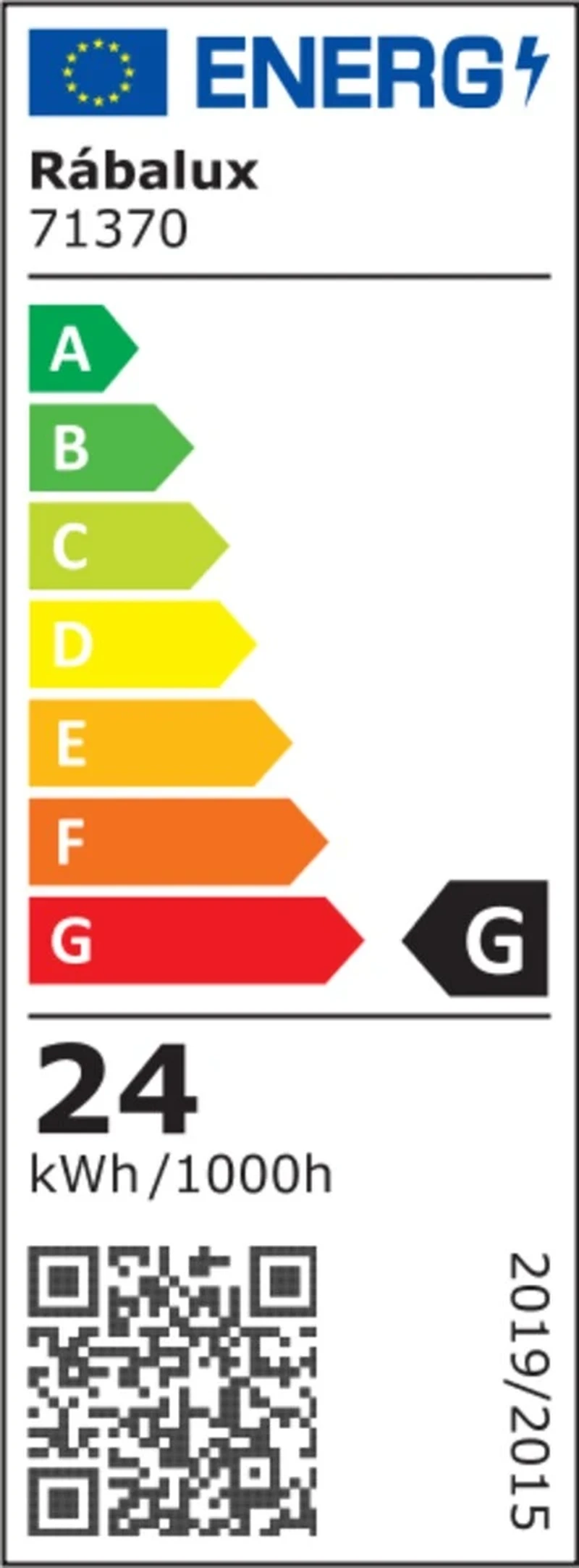 Ottavia – LED ceiling light in black/white, 370×370mm, 24W, 3000K