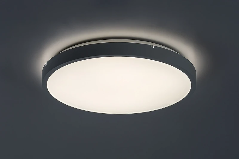 Alenzo – LED panel in white, Ø355mm, 24W, 3000-6000K, IP44