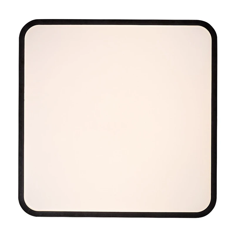 Alenzo – LED панел в черно с бял абажур, 420×420мм, 36W, 3000-6000K, IP44