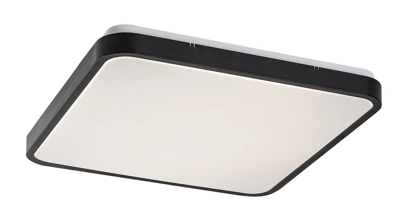 LED панели Alenzo – LED панел в черно с бял абажур, 420×420мм, 36W, 3000-6000K, IP44