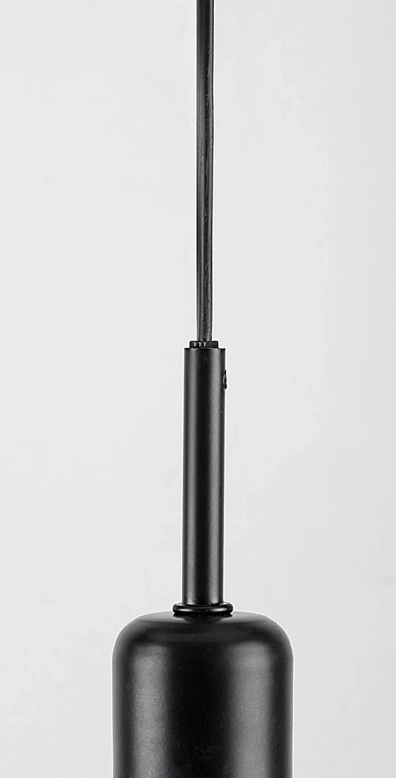 Dvora – 3-arm pendant in black matt with tinted/clear glass, Ø220mm, 3×E27