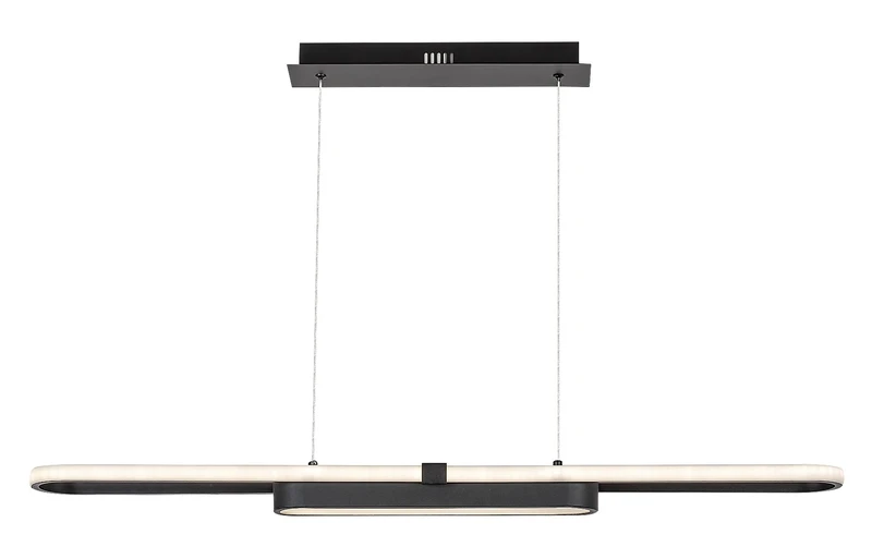 Cabinet Lighting Contessa – LED pendant for kitchen in black/white, 1000mm, 48W, 4000K