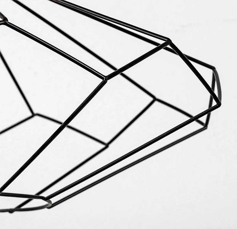 Fran – vintage pendant in black matt, Ø300mm, 1×E27
