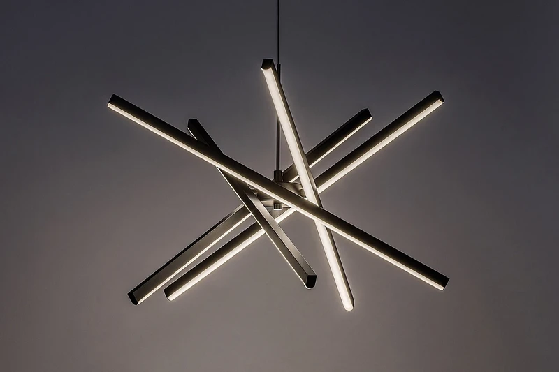 Matilde – LED пендел в черен мат с бял силиконов абажур, Ø560мм, 48W, 4000K