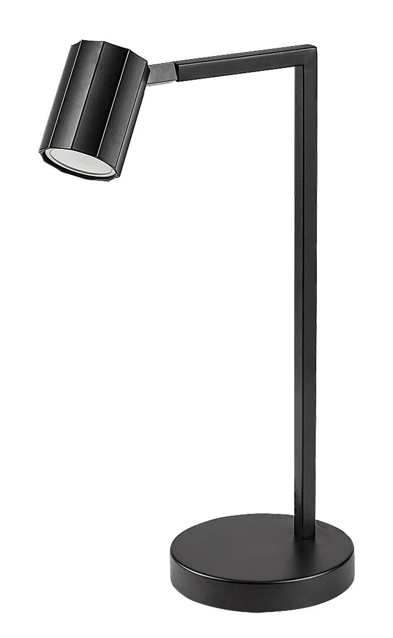 Karter – modern table lamp in black matt, 270×440mm, 1×GU10