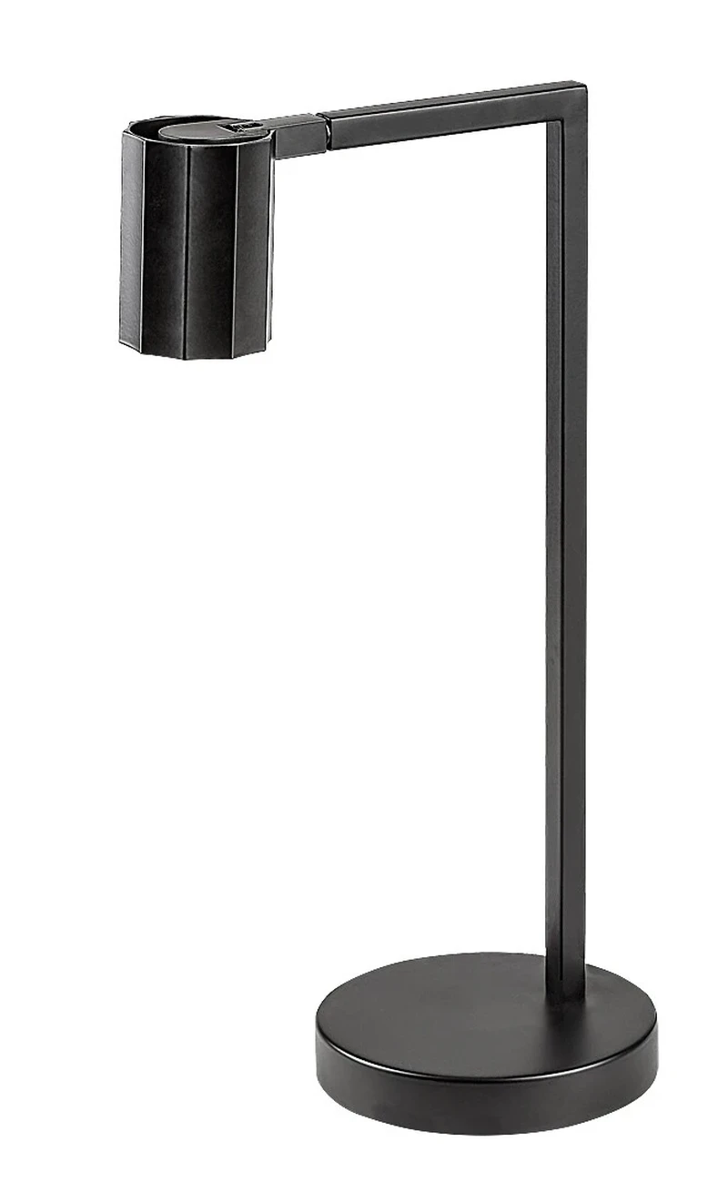 Karter – modern table lamp in black matt, 270×440mm, 1×GU10