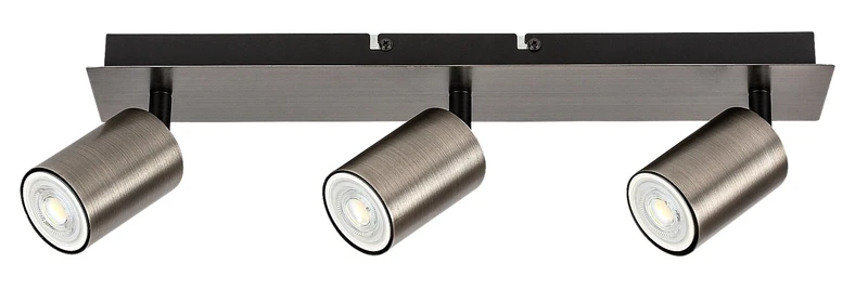 Gerhard – спот с 3 тела в gunmetal, 430мм, 3×GU10, IP20