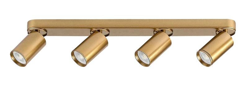 Mirina – LED спот плафон в златисто, 4×GU10, 580мм, IP20