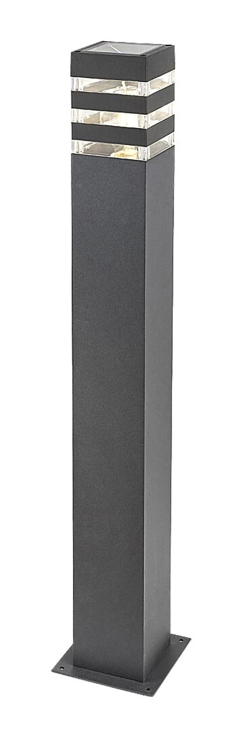Ankara – modern garden lamp in anthracite, 740mm, 1×E27, IP44
