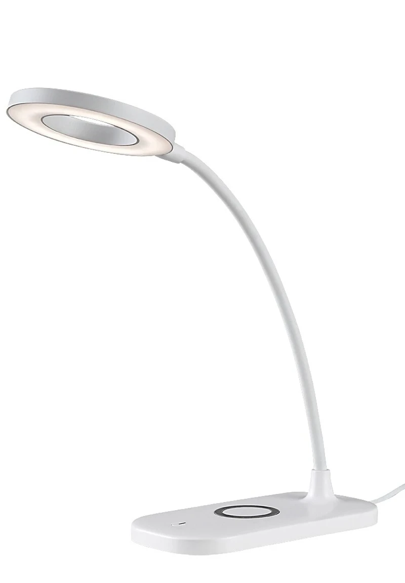 Table Lamps Hardin – LED table lamp in white, Ø100mm, 5W, 2700-6000K, dimmable