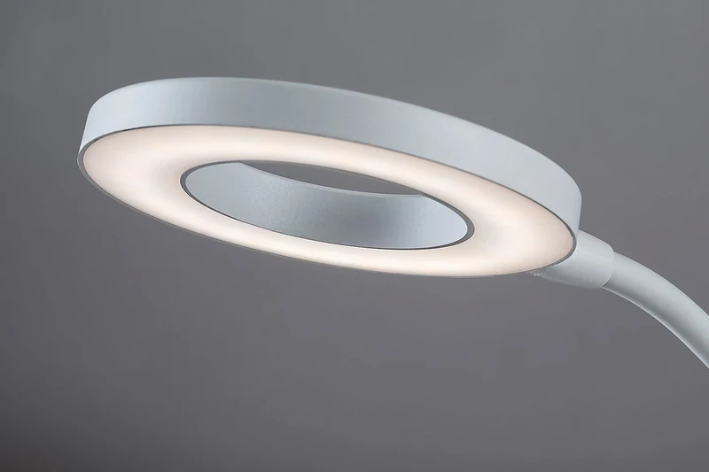 Hardin – LED table lamp in white, Ø100mm, 5W, 2700-6000K, dimmable