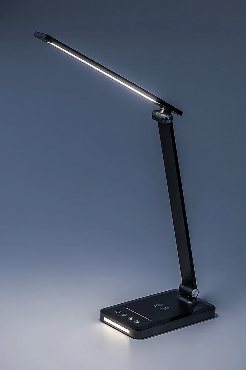 Traze – LED table lamp in black/white, 450mm, 5W, 3000-6500K