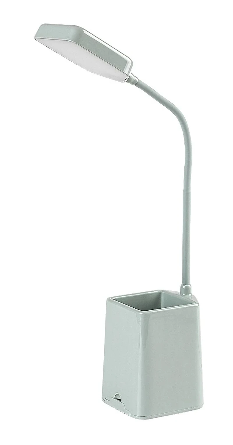 Arvid – LED table lamp in blue/white with dimming, 200×370mm, 6W, 5000K