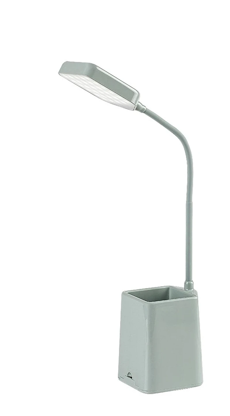 Arvid – LED table lamp in blue/white with dimming, 200×370mm, 6W, 5000K