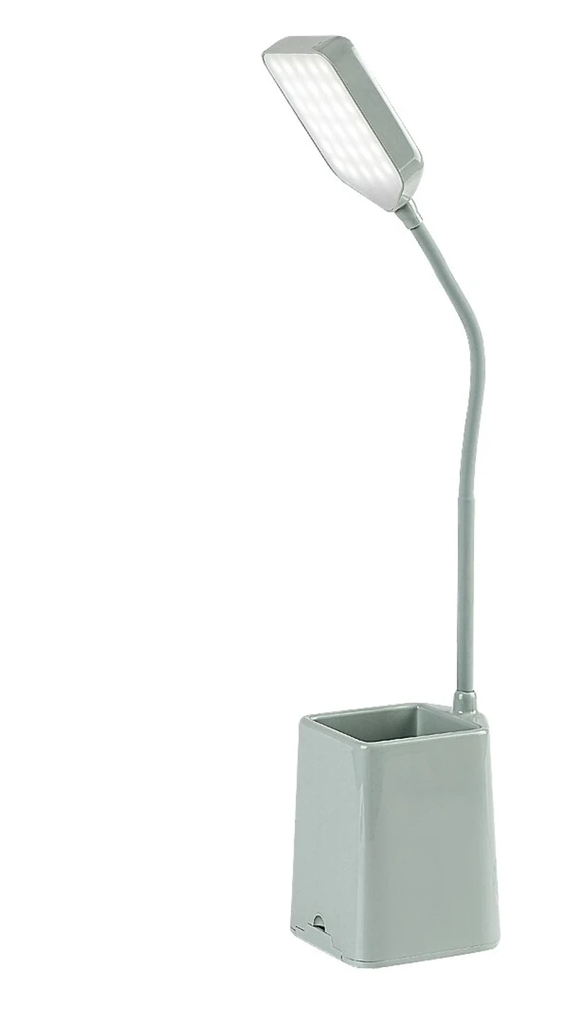 Arvid – LED table lamp in blue/white with dimming, 200×370mm, 6W, 5000K