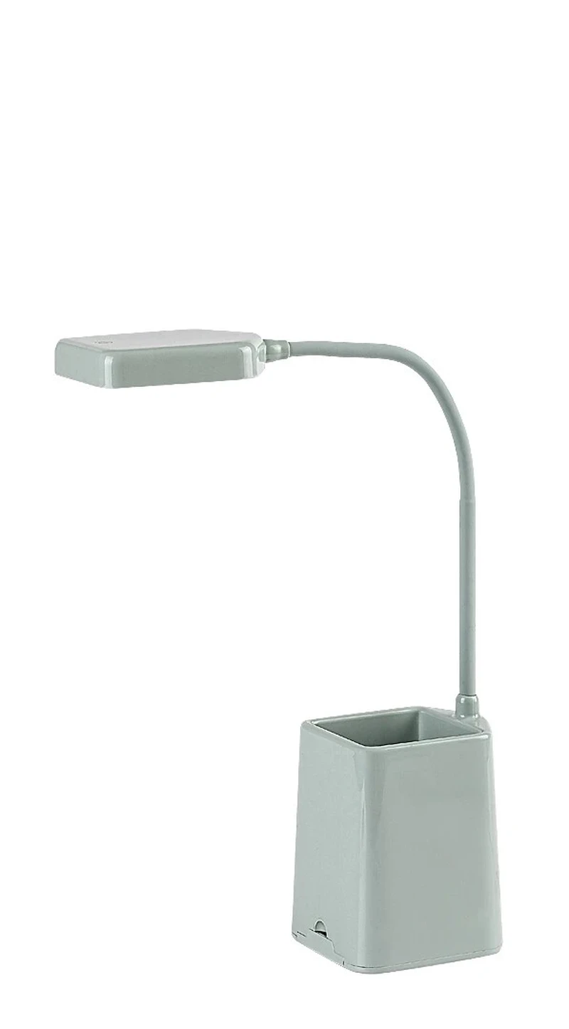 Arvid – LED table lamp in blue/white with dimming, 200×370mm, 6W, 5000K