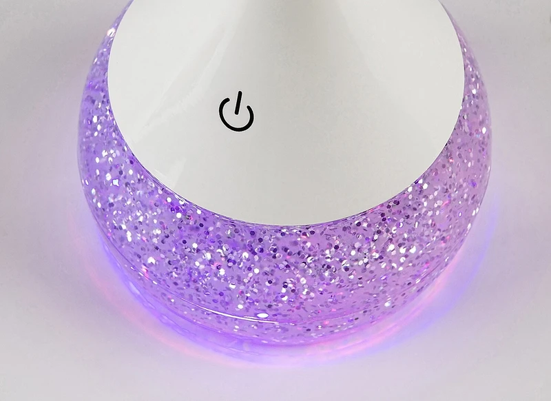 Vivter – LED table lamp in white with RGB, Ø160mm, 220lm, 4000K, dimmable