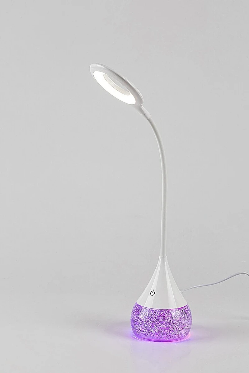 Vivter – LED table lamp in white with RGB, Ø160mm, 220lm, 4000K, dimmable