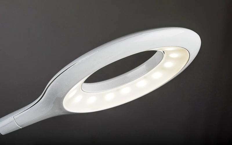 Vivter – LED table lamp in white with RGB, Ø160mm, 220lm, 4000K, dimmable