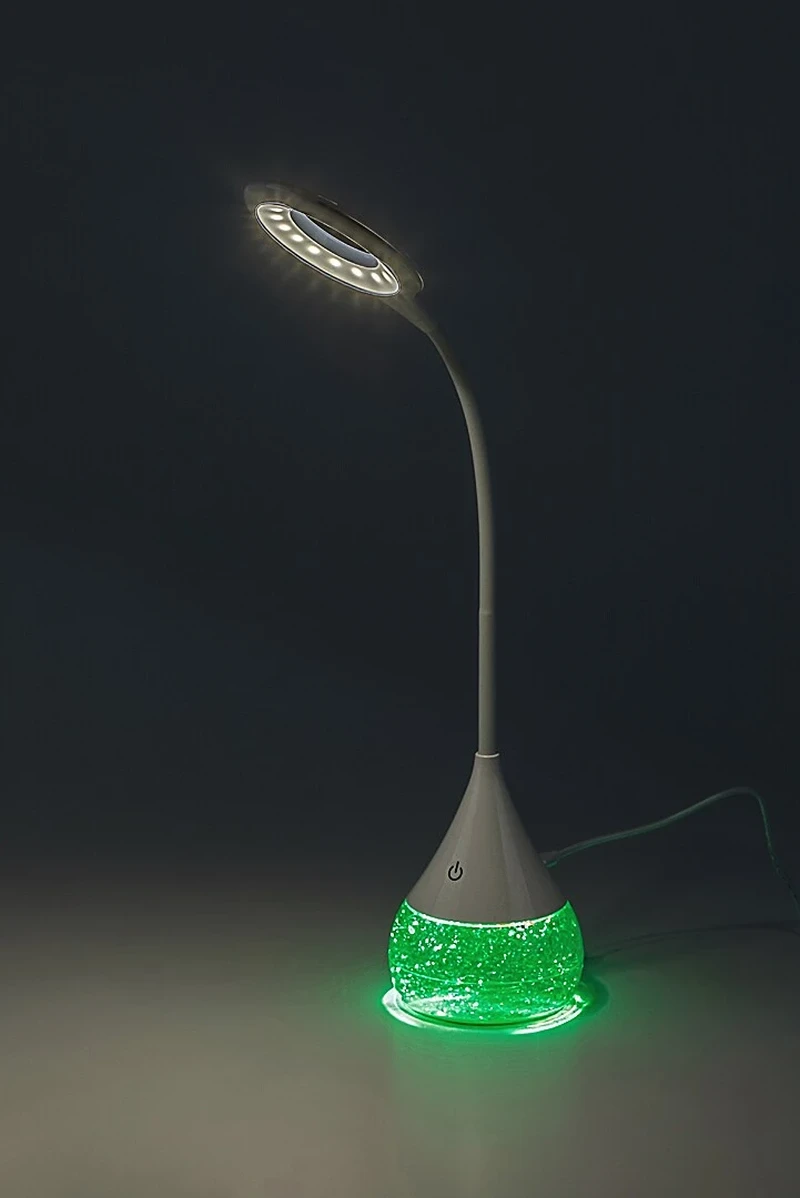 Vivter – LED table lamp in white with RGB, Ø160mm, 220lm, 4000K, dimmable