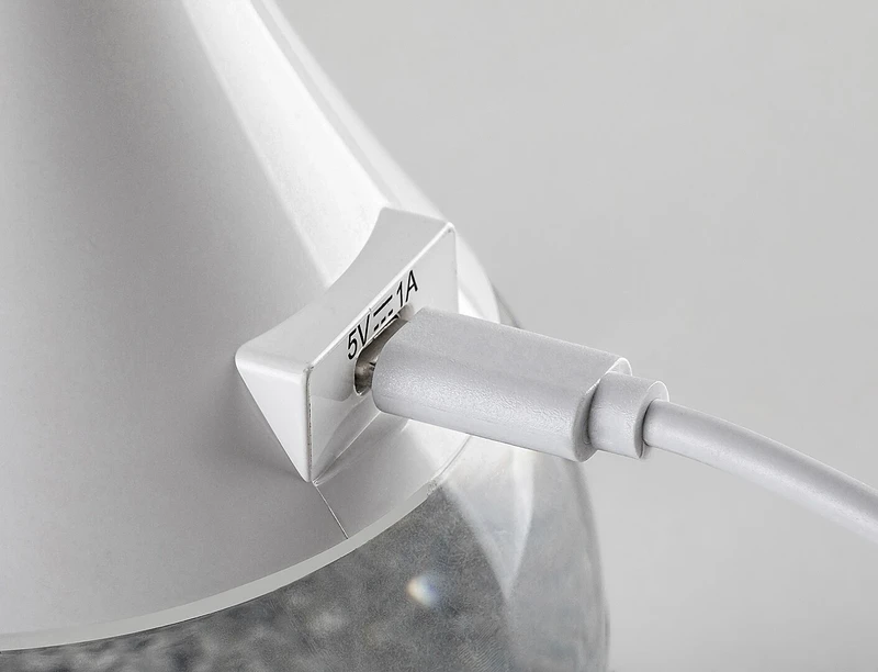 Vivter – LED table lamp in white with RGB, Ø160mm, 220lm, 4000K, dimmable