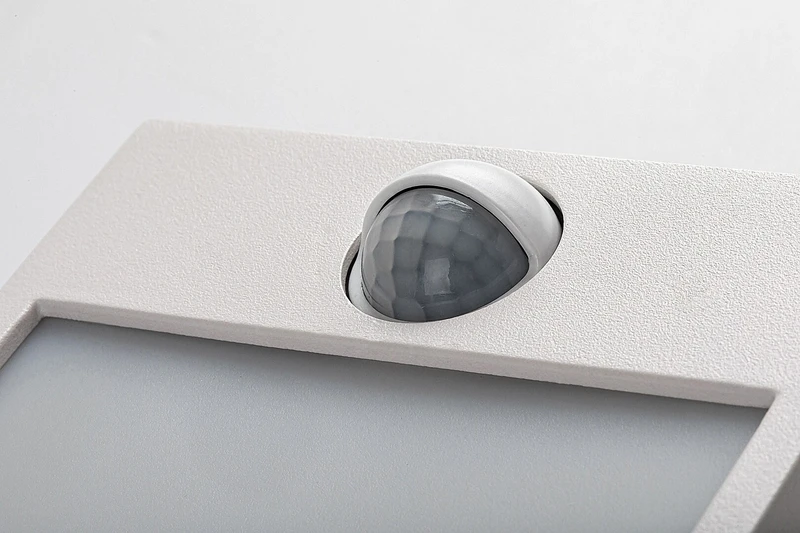 Balimo – LED стенна лампа за външен монтаж в бял мат, 120×130мм, 12W, 4000K, IP44
