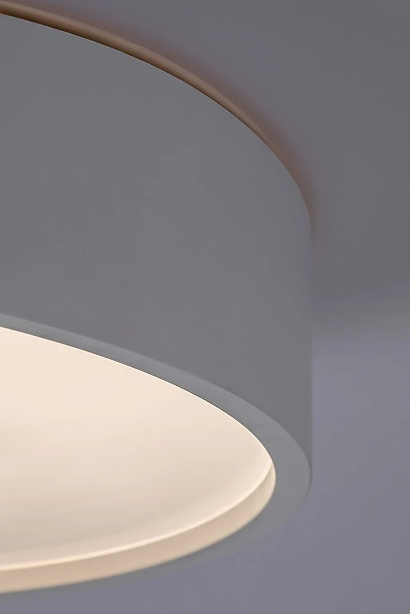 Larcia – LED плафон с датчик за движение в бяло, Ø285мм, 19W, 4000K, IP44
