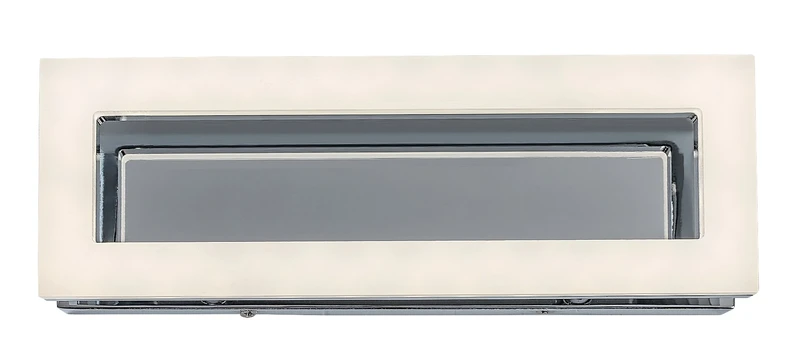Blas – LED лампа за баня в хром с бял абажур, 270×90мм, 15W, 4000K, IP44