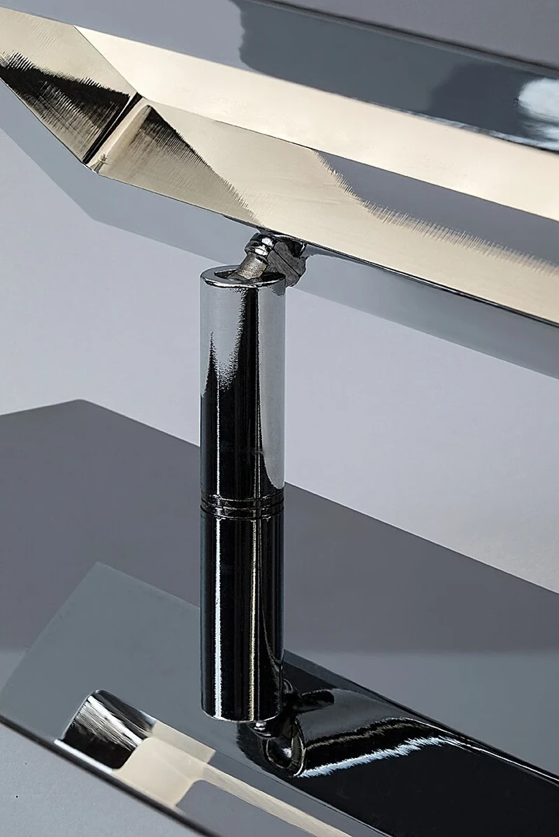 Blas – LED лампа за баня в хром с бял абажур, 270×90мм, 15W, 4000K, IP44