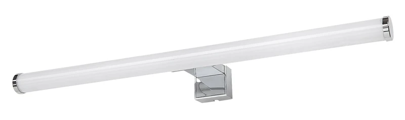 Nour – LED аплик за баня в хром с бял абажур, 500мм, 9W, 4000K, IP44