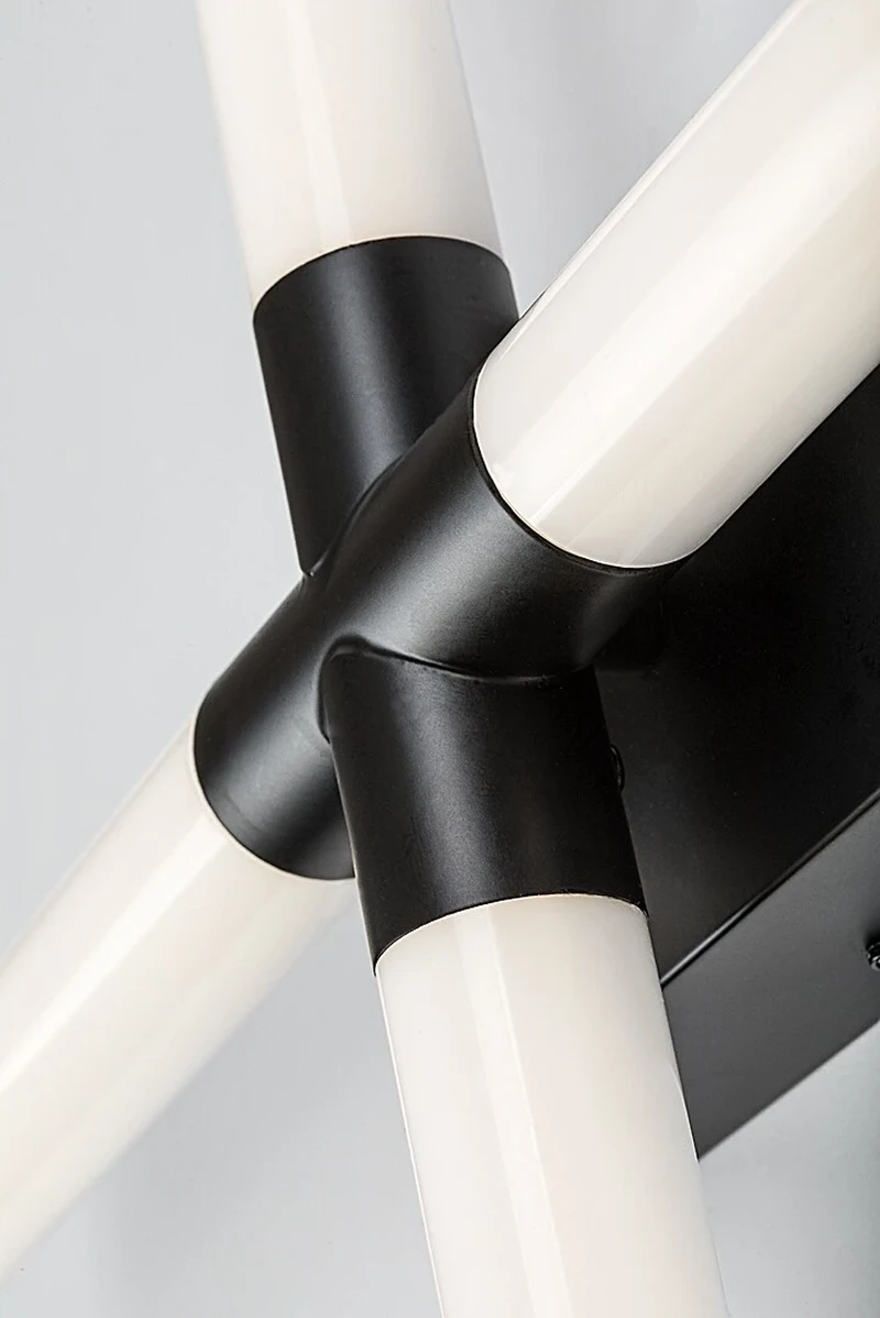 Tilora – LED ceiling light for bathroom in black/white, 600×600mm, 16W, 4000K, IP44