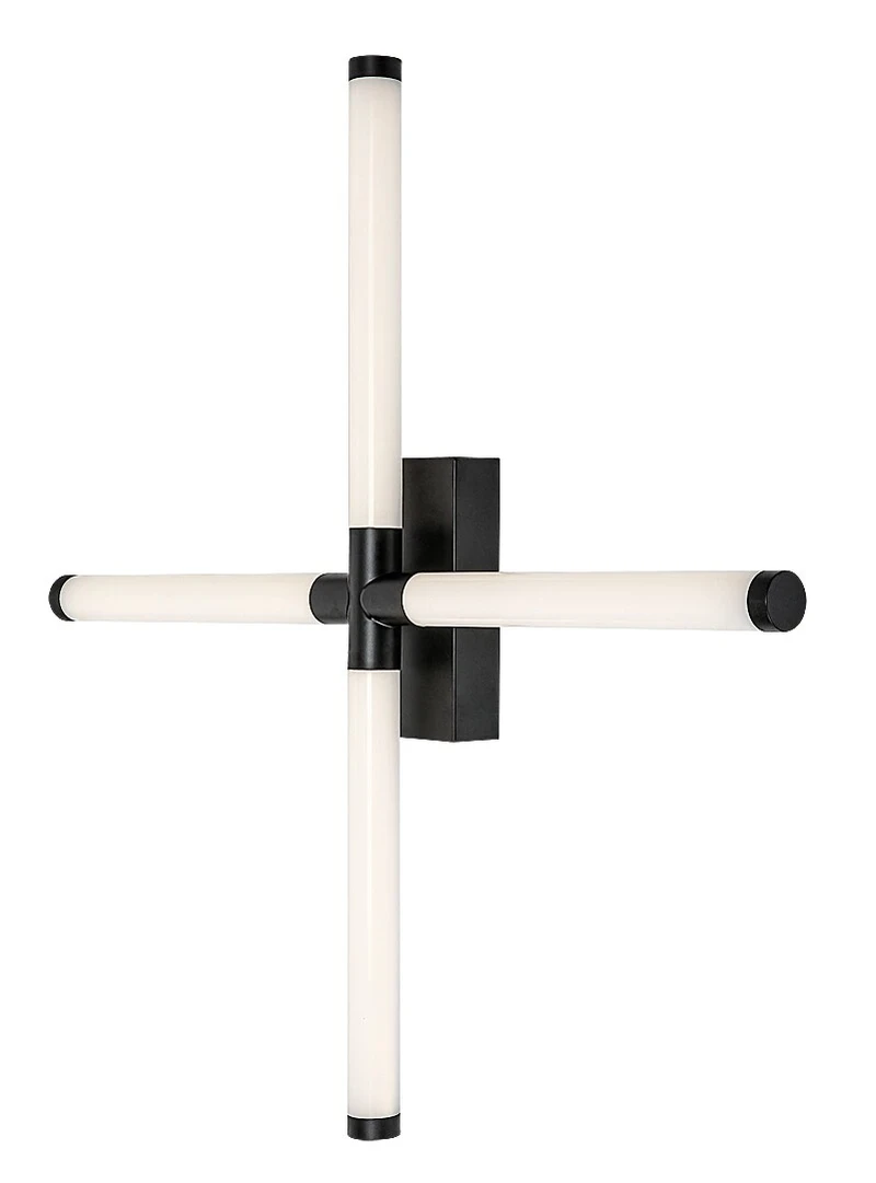 Bathroom Lighting Tilora – LED ceiling light for bathroom in black/white, 600×600mm, 16W, 4000K, IP44