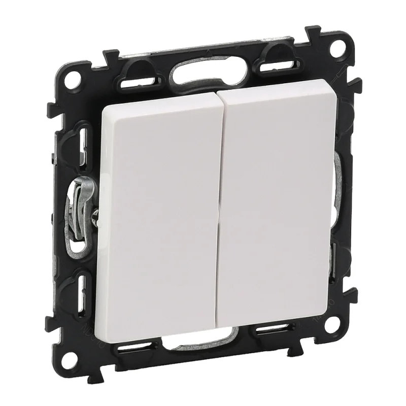 Legrand Double two-way push button White - Legrand Valena Life 752118