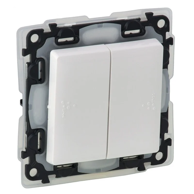 Legrand Сериен ключ Бял IP44 - Legrand Valena Life 752155