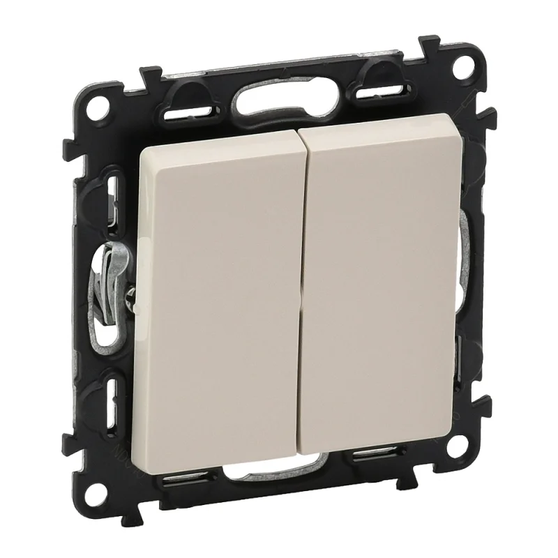 Legrand Сериен девиаторен бутон Крем - Legrand Valena Life 752218