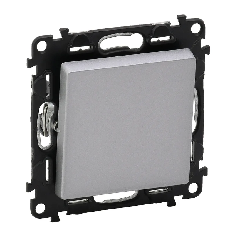 Two-way switch Aluminium - Legrand Valena Life 752306
