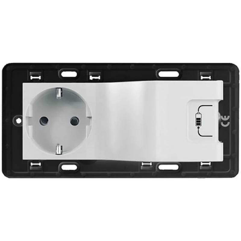 Legrand Schuko socket with USB 1000mA 5V White - Legrand Valena Life 753110