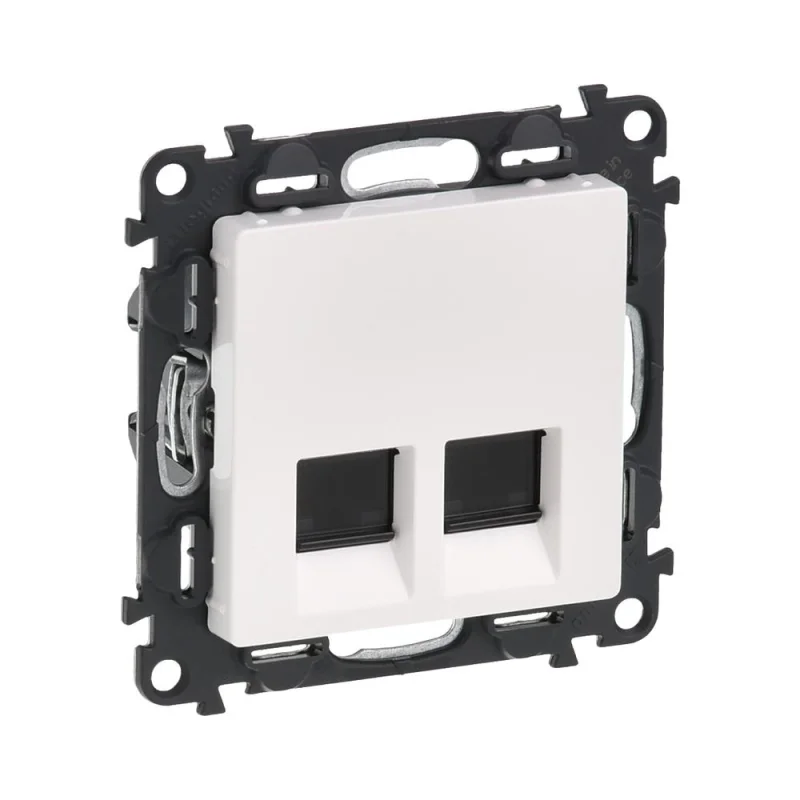 Legrand Розетка 2хRJ45 UTP кат.6 LCS Бял - Legrand Valena Life 753143