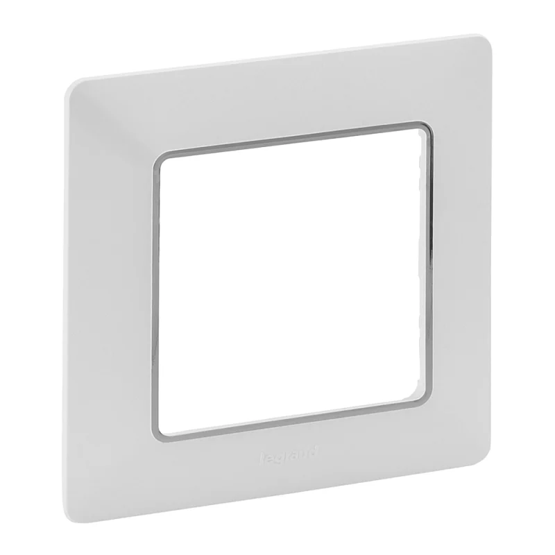 Legrand Рамка 1х Бял Хром - Legrand Valena Life 754031