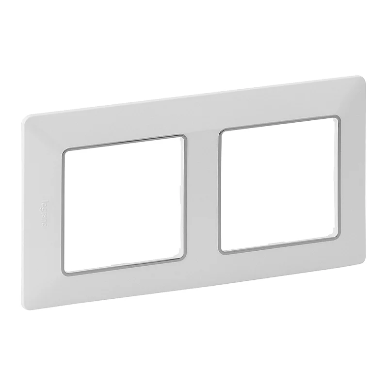Legrand Рамка 2х Бял Хром - Legrand Valena Life 754032