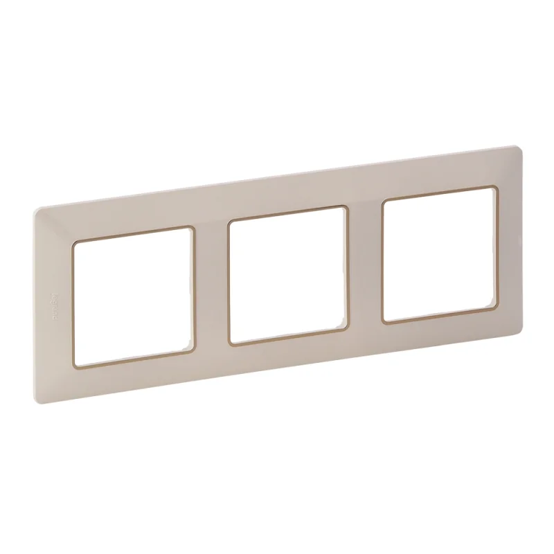 Legrand Frame 3x Cream Gold - Legrand Valena Life 754063