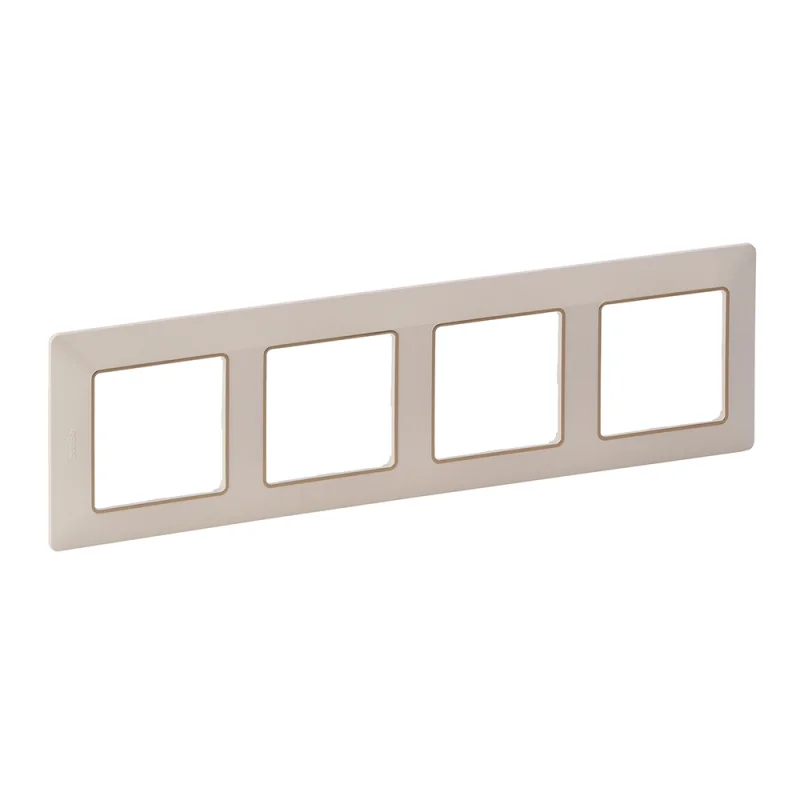 Frame 4x Cream Gold - Legrand Valena Life 754064