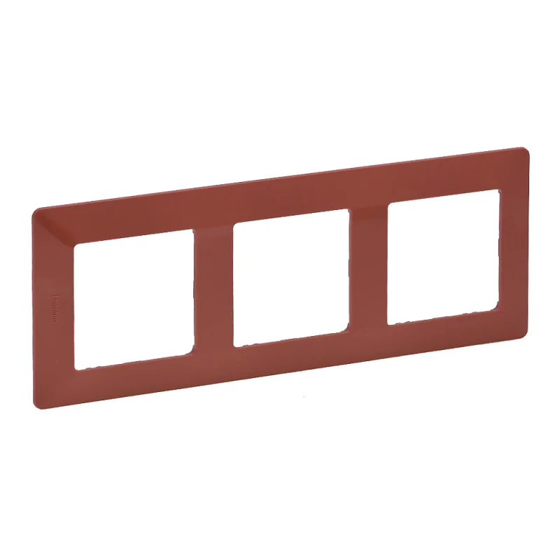 Legrand Frame 3x Terracotta - Legrand Valena Life 754073