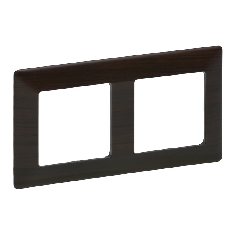 Frame 2x Dark wood - Legrand Valena Life 754172