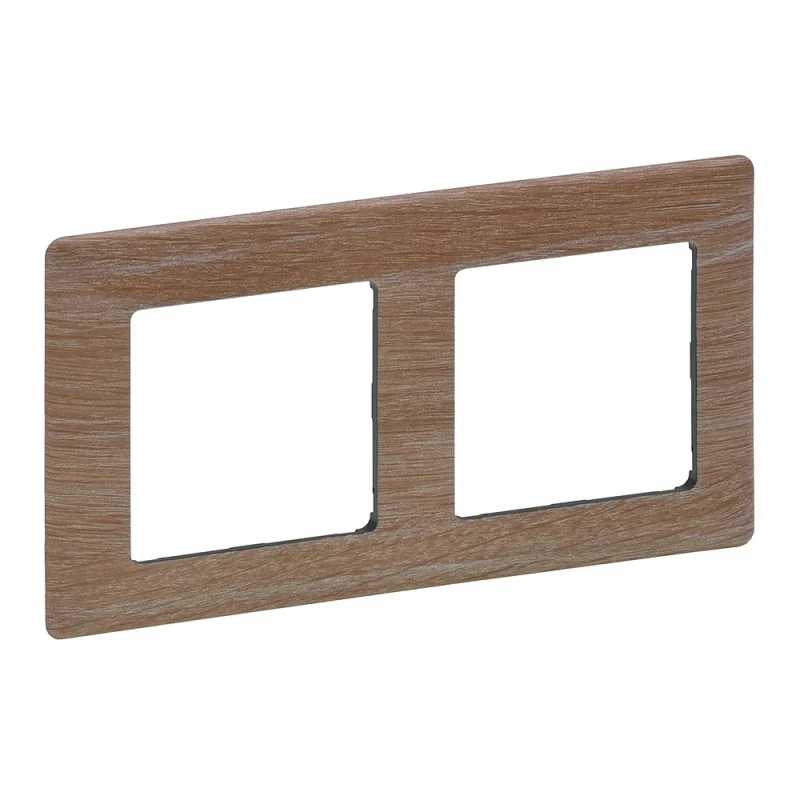 Legrand Frame 2x Light wood - Legrand Valena Life 754182