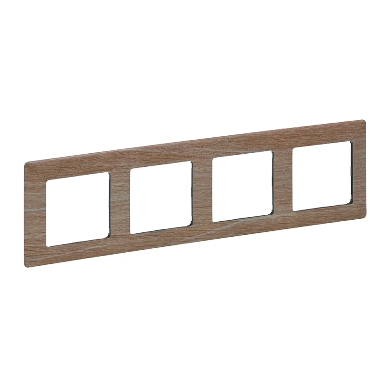 Frame 4x Light wood - Legrand Valena Life 754184