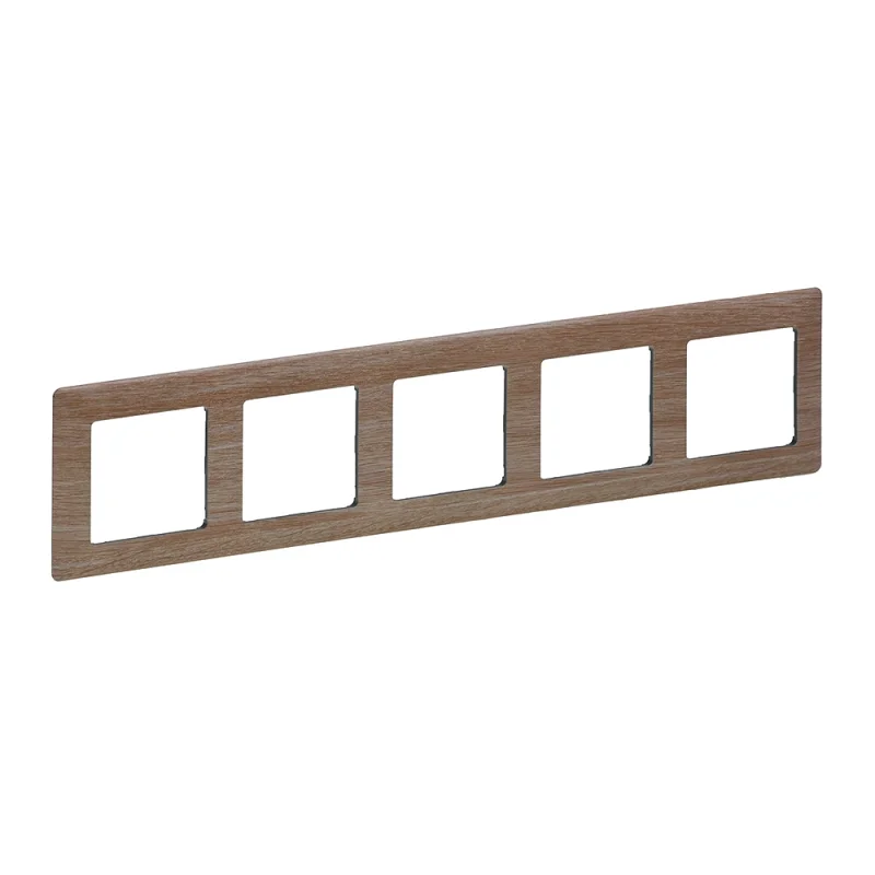 Frame 5x Light wood - Legrand Valena Life 754185