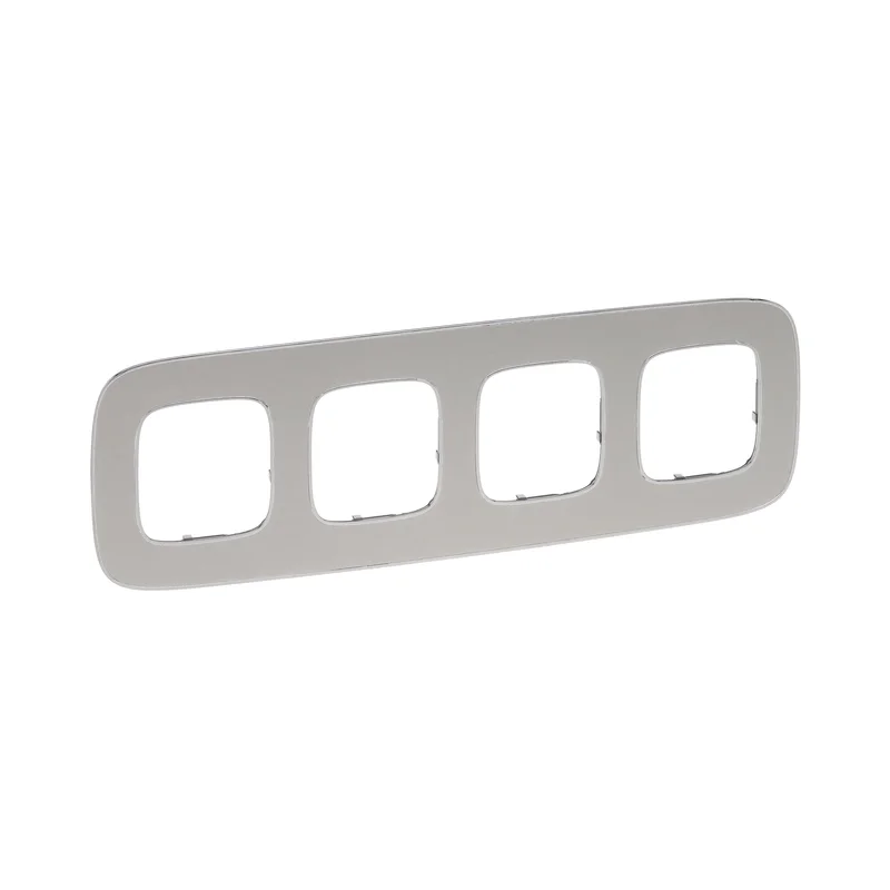 Frame 4x Steel - Legrand Valena Allure 754284