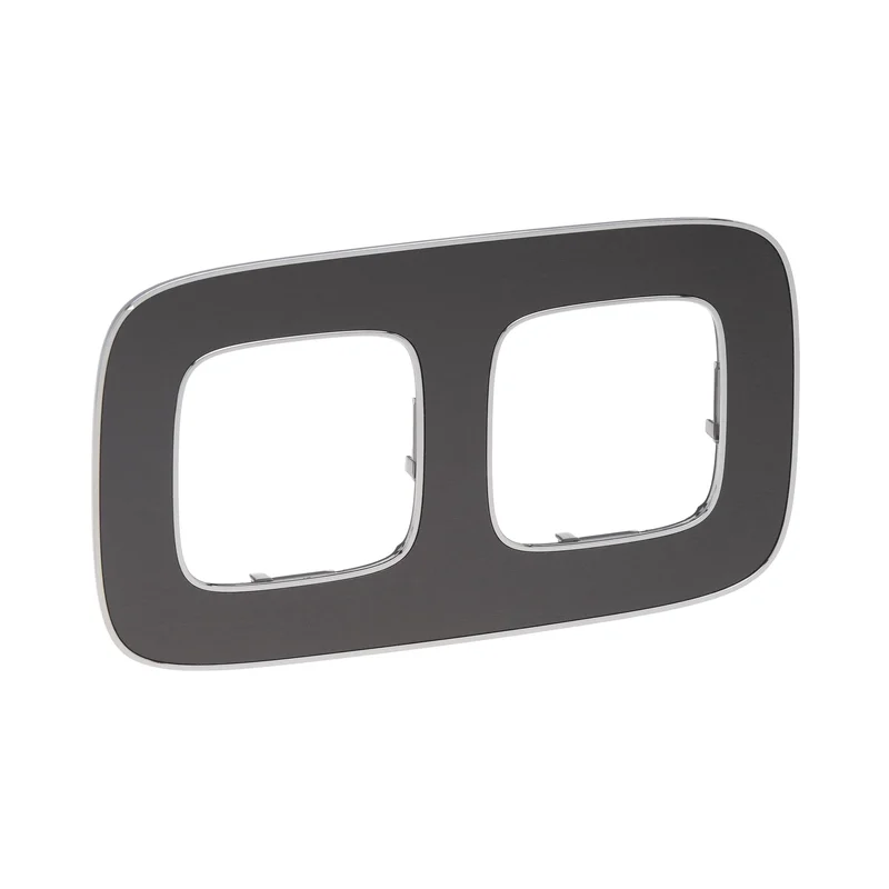 Legrand Frame 2x Dark Steel - Legrand Valena Allure 754292